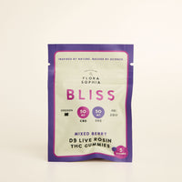 5 Pack Gummies - BLISS THC +CBD Live Rosin