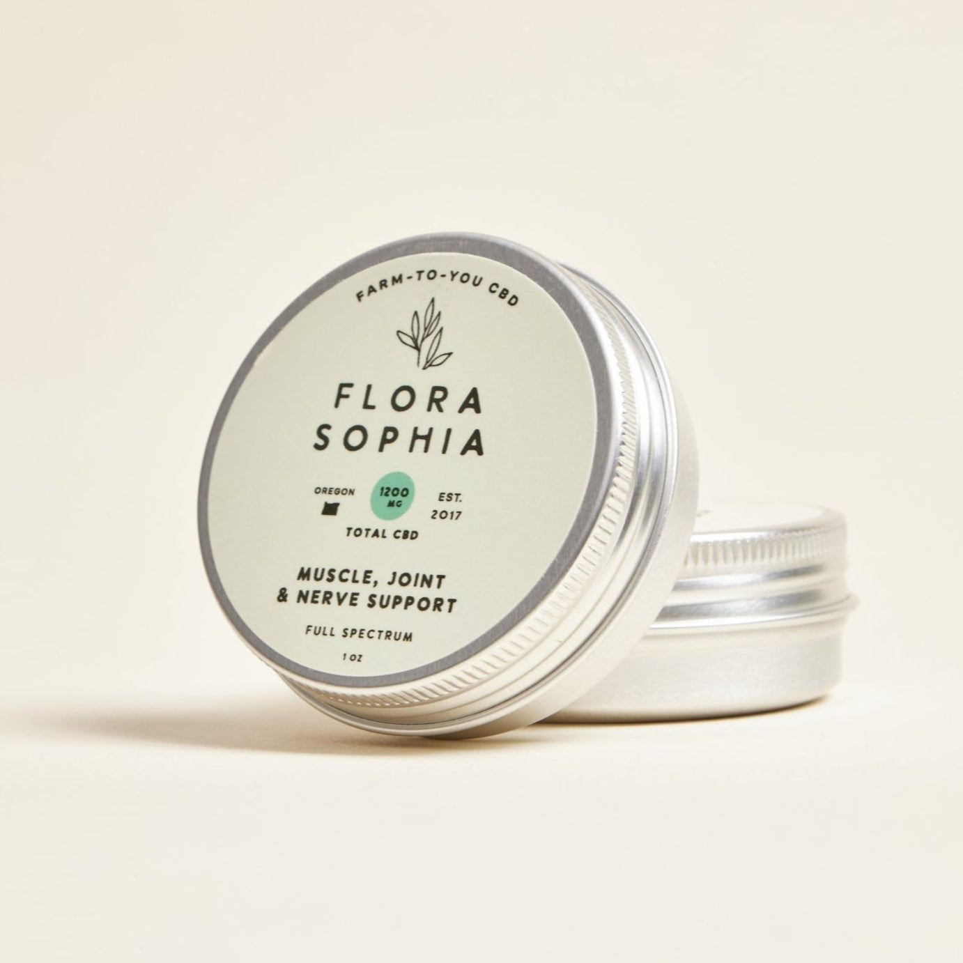 Full Spectrum CBD Salve for Muscle, Joint & Nerve Support – Flora