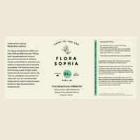 23 mg Full-Spectrum CBDA Tincture | Flora Sophia Botanicals