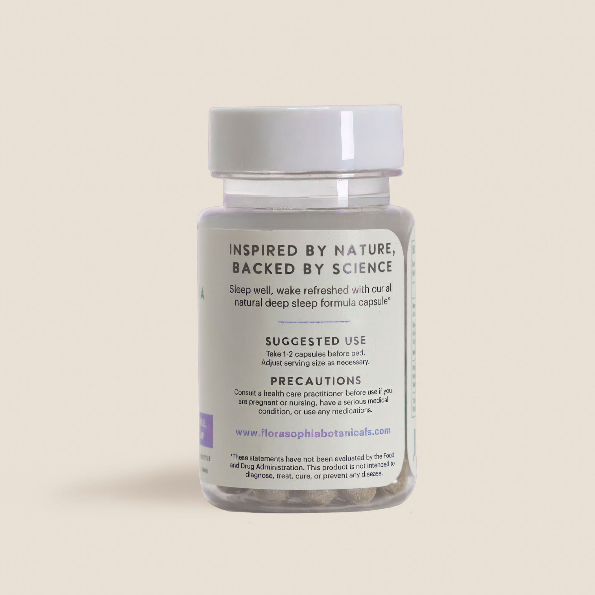 20mg CBD SLEEP Capsules – Flora Sophia Botanicals