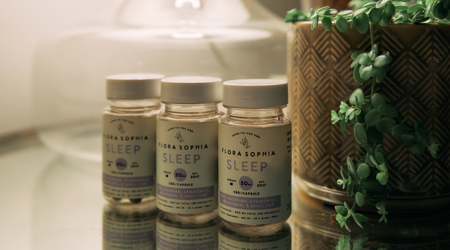 CBD Capsules for Sleep: Full Spectrum Hemp, Melatonin and Botanicals