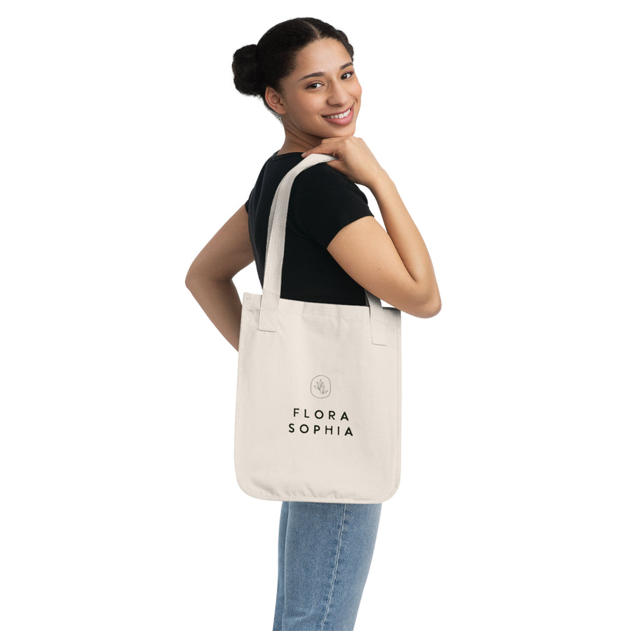 Flora Sophia - Canvas Tote Bag [100% Certified Organic Cotton]