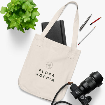 Flora Sophia - Canvas Tote Bag [100% Certified Organic Cotton]