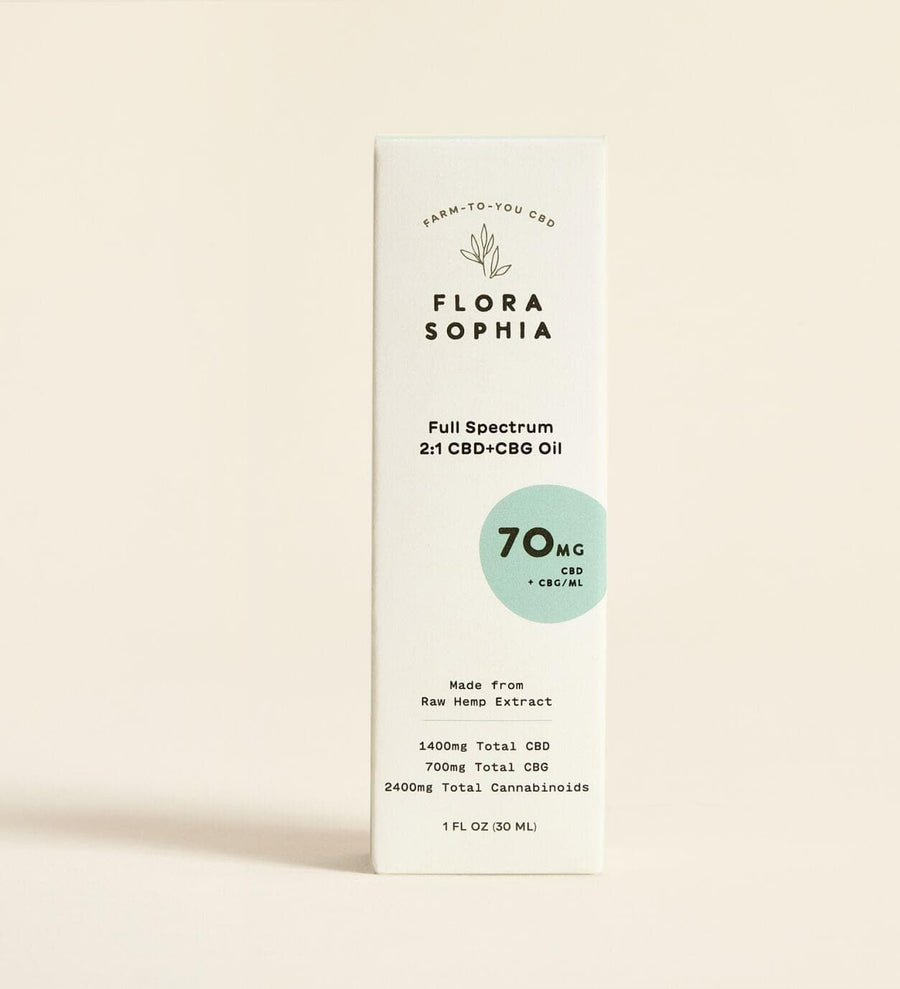 2:1 CBD + CBG Tincture