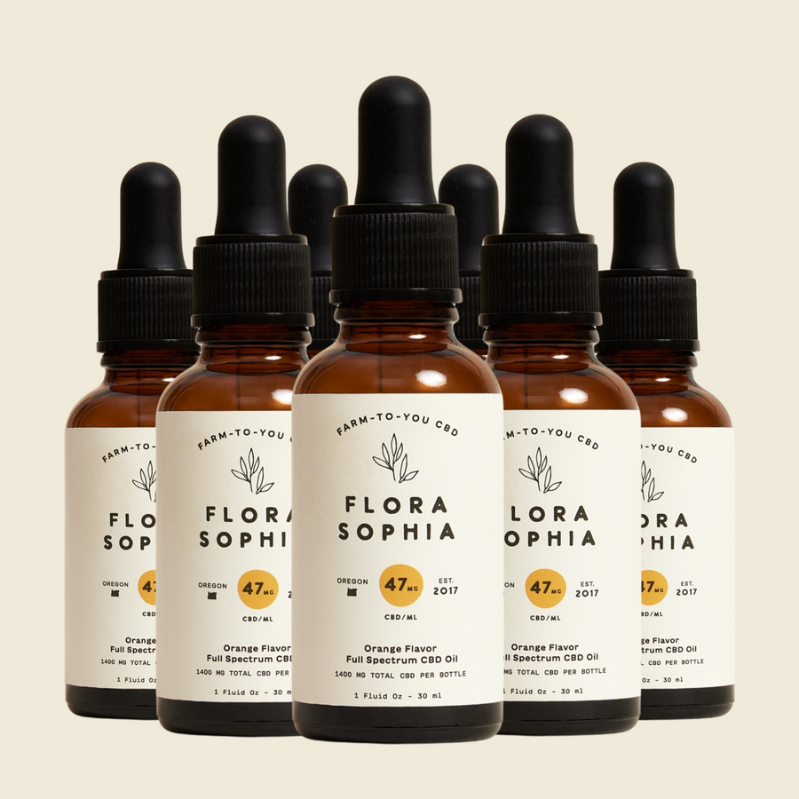 47mg Orange Flavor CBD Tincture Chronic Care Package