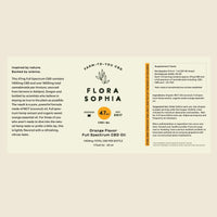 47mg Orange Flavor Spectrum CBD Tincture