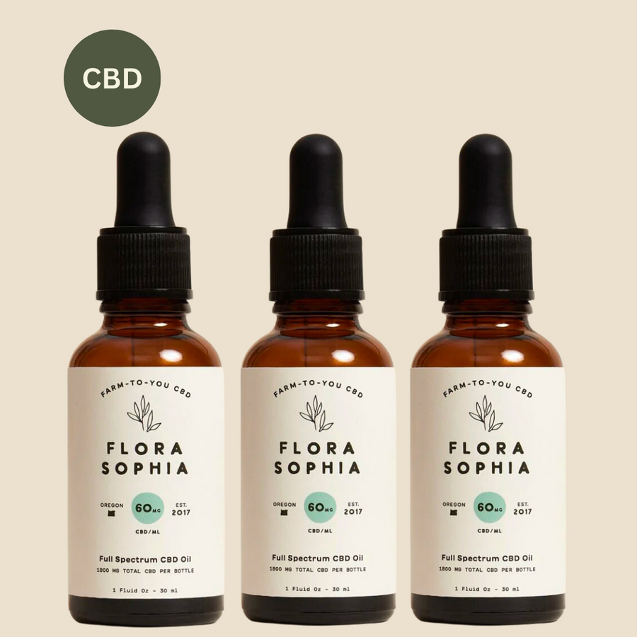 60mg CBD Tincture Chronic Care Package