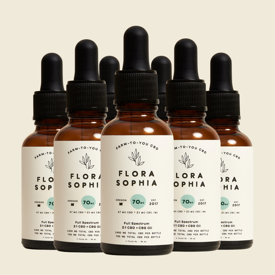 70mg 2:1 CBD + CBG Tincture