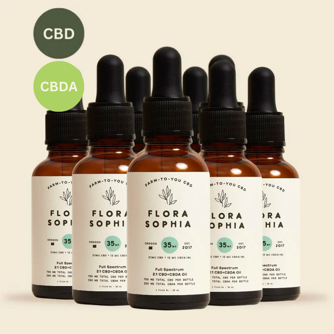 35mg 2:1 CBD+CBDA Tincture Chronic Care Package