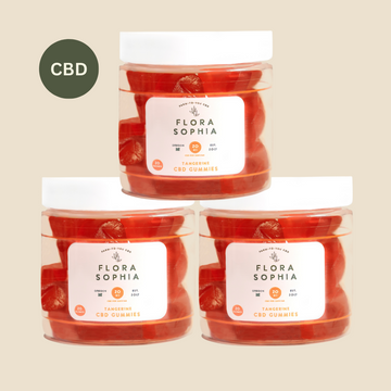 20mg Tangerine CBD Gummies Chronic Care Package
