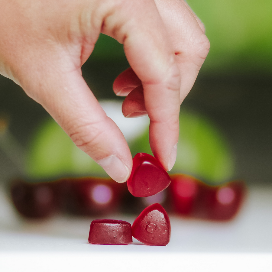 20 CT Full Spectrum 20mg CBD Gummies: Cherry Lime