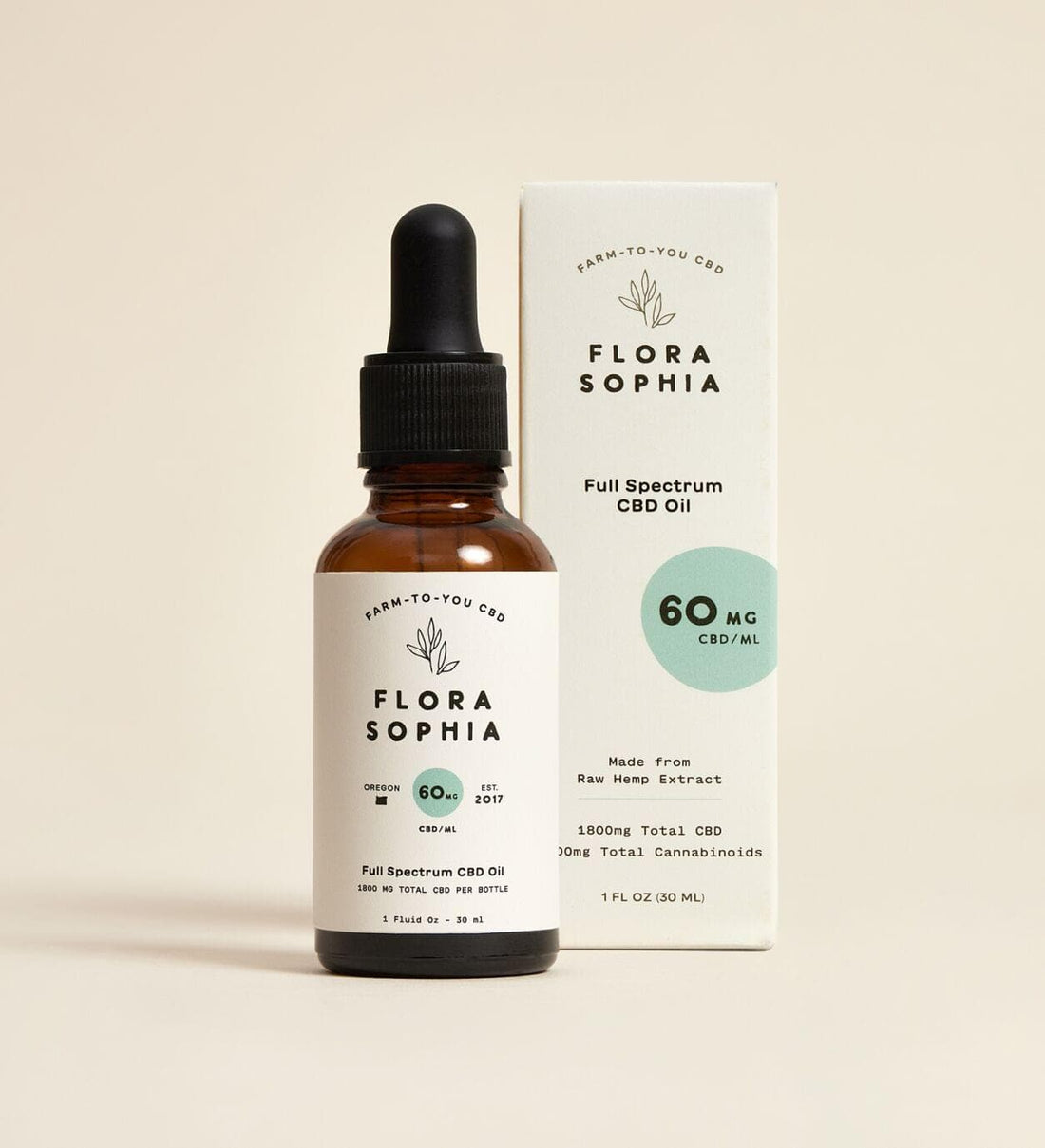 60mg Full Spectrum CBD Tincture